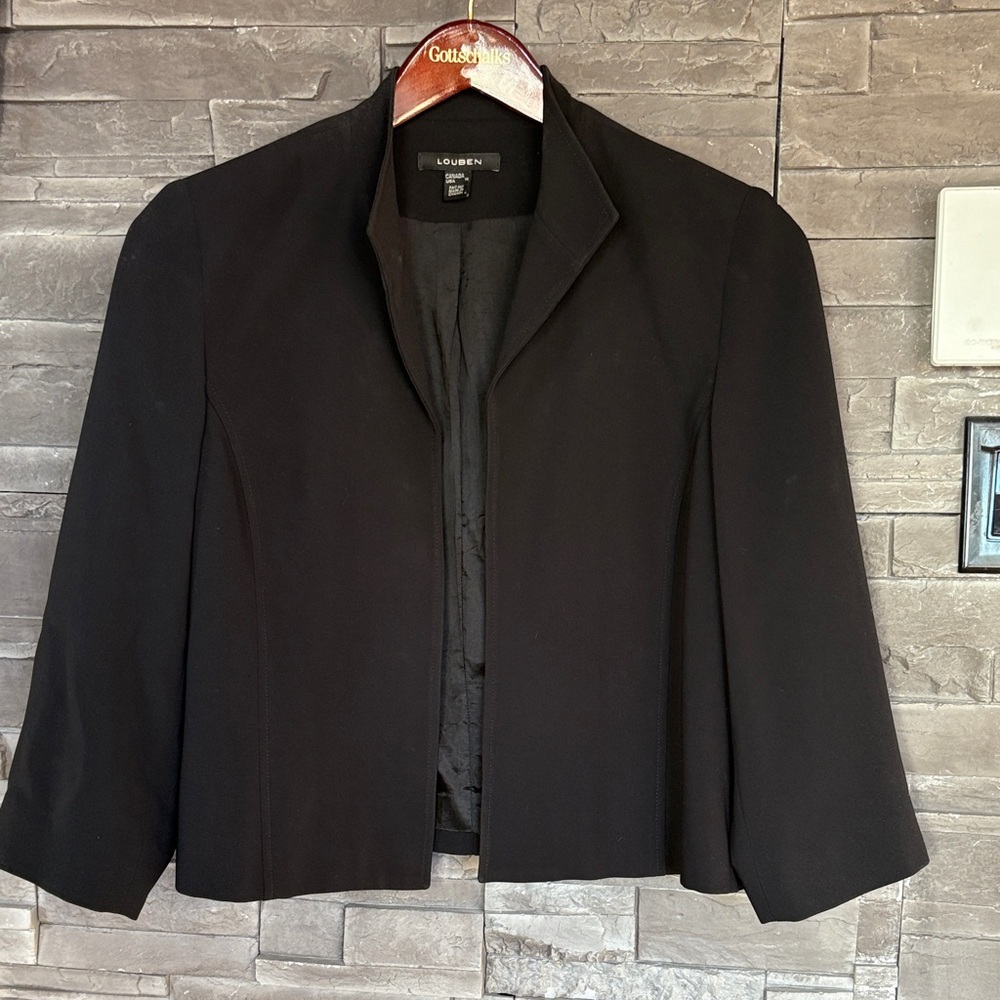 Louben Black Women's blazer